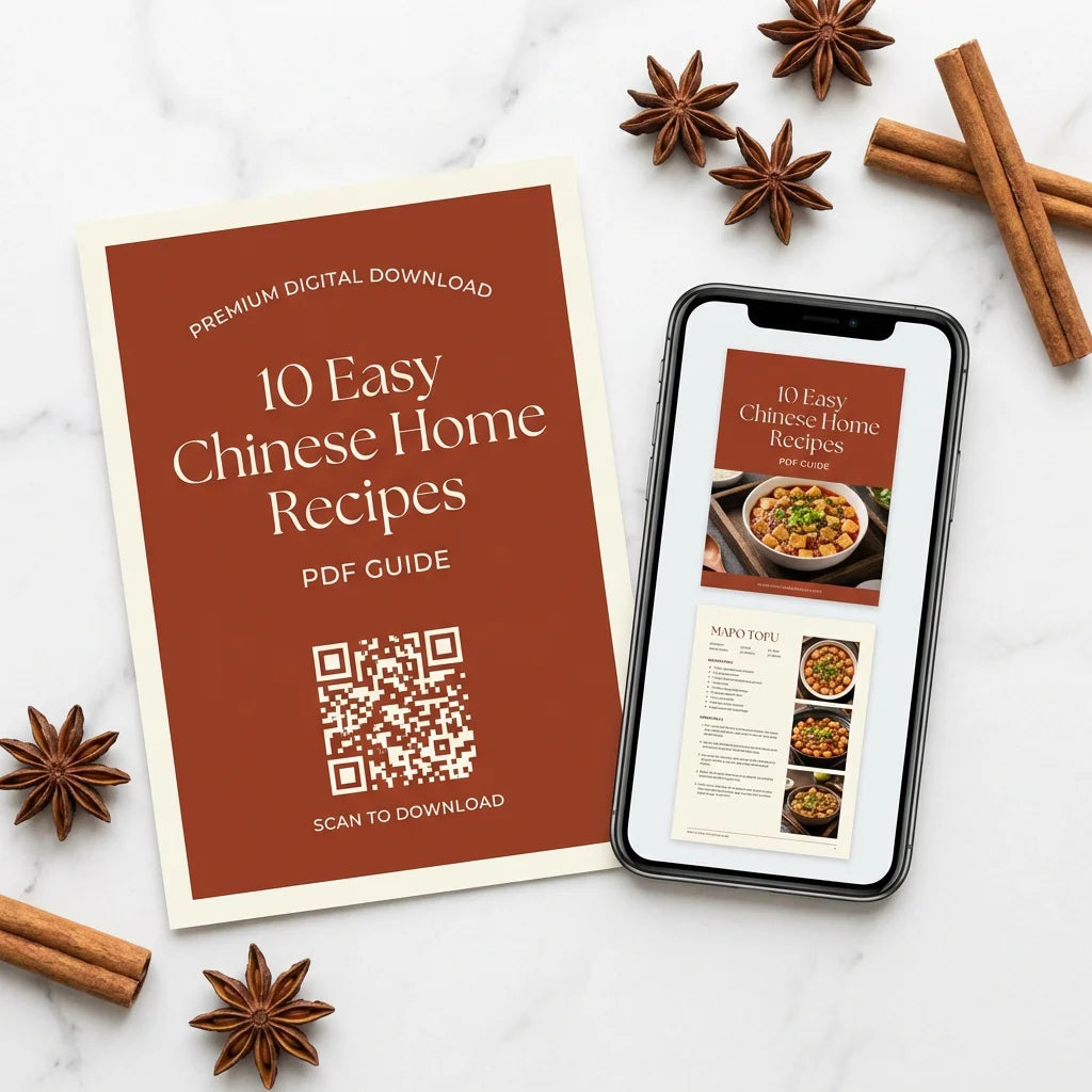 10 Easy Chinese Home Recipes - download mockup