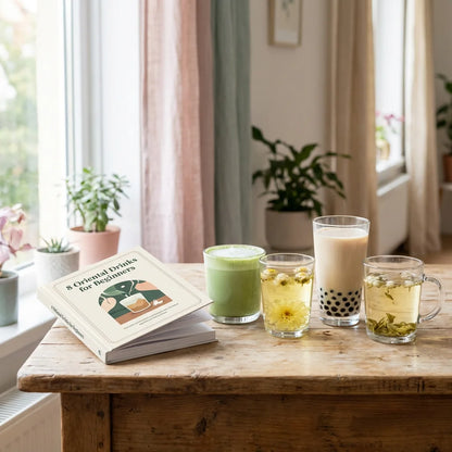 8 Oriental Drinks for Beginners - drinks lineup