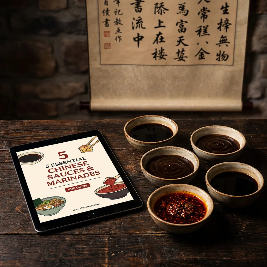 5 Essential Chinese Sauces - sauce bowls lifestyle
