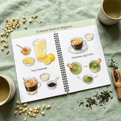 8 Oriental Drinks for Beginners - guide pages