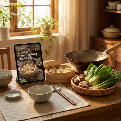 Chinese Home Cooking Starter Kit - kitchen lifestyle