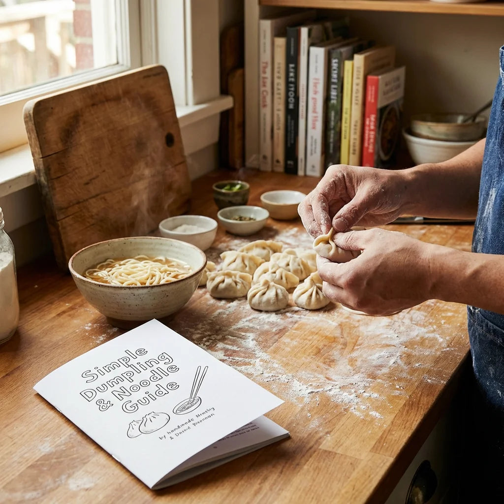 Simple Dumpling & Noodle Guide - hands-on lifestyle