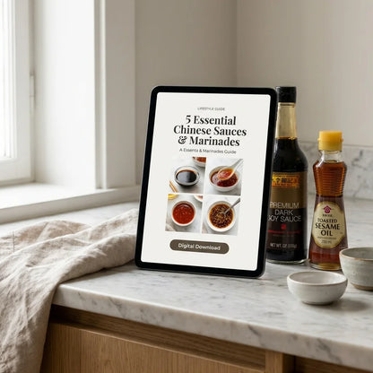 5 Essential Chinese Sauces - tablet mockup