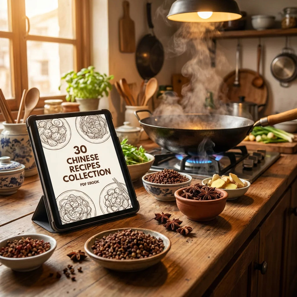 30 Chinese Recipes - kitchen lifestyle