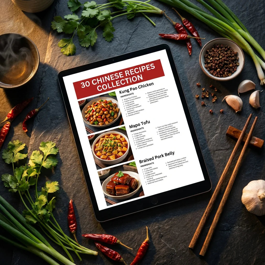 30 Chinese Recipes Collection - recipe pages
